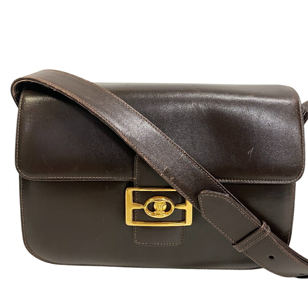 Celine Triomphe Shoulder Bag crossbody brown - Picture 2 of 11